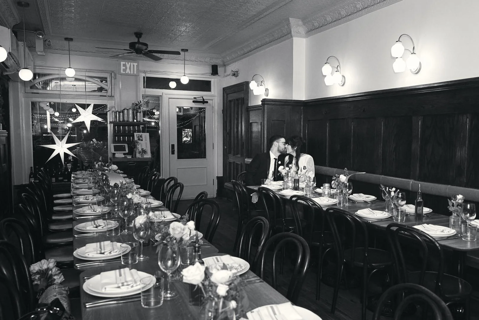 F&F Restaurant Brooklyn, an intimate Italian wedding venue with exceptional food.