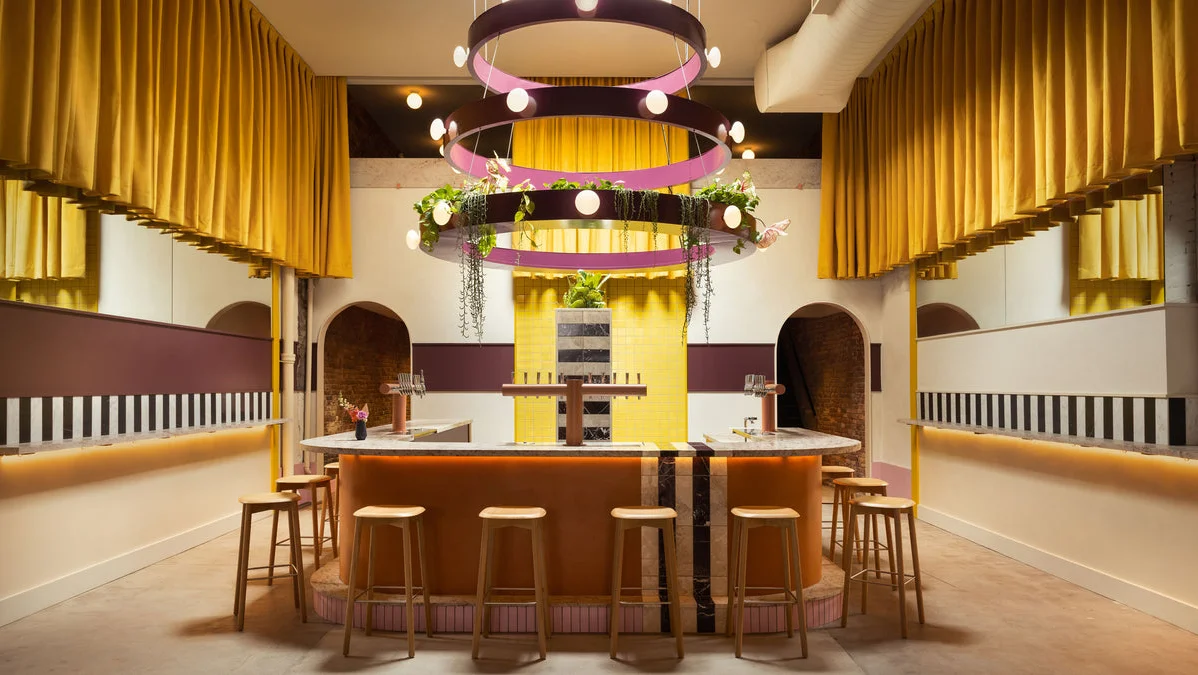 Talea Beer Co. Cobble Hill, a stylish brewery wedding venue with craft beer.