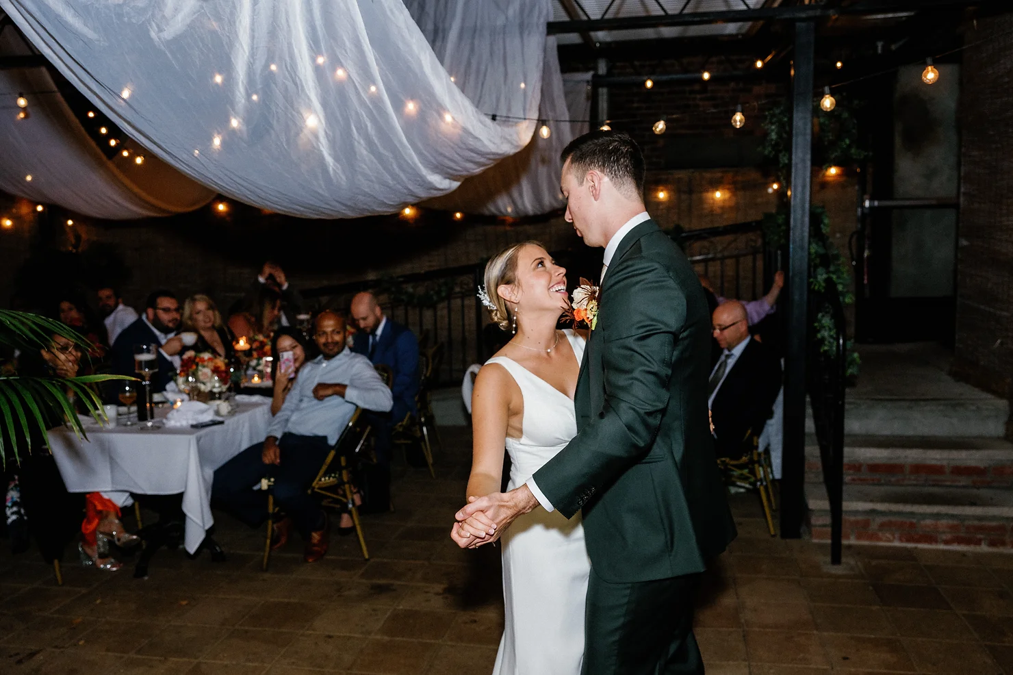 NYC Wedding DJ Bacchus Bistro First Dance