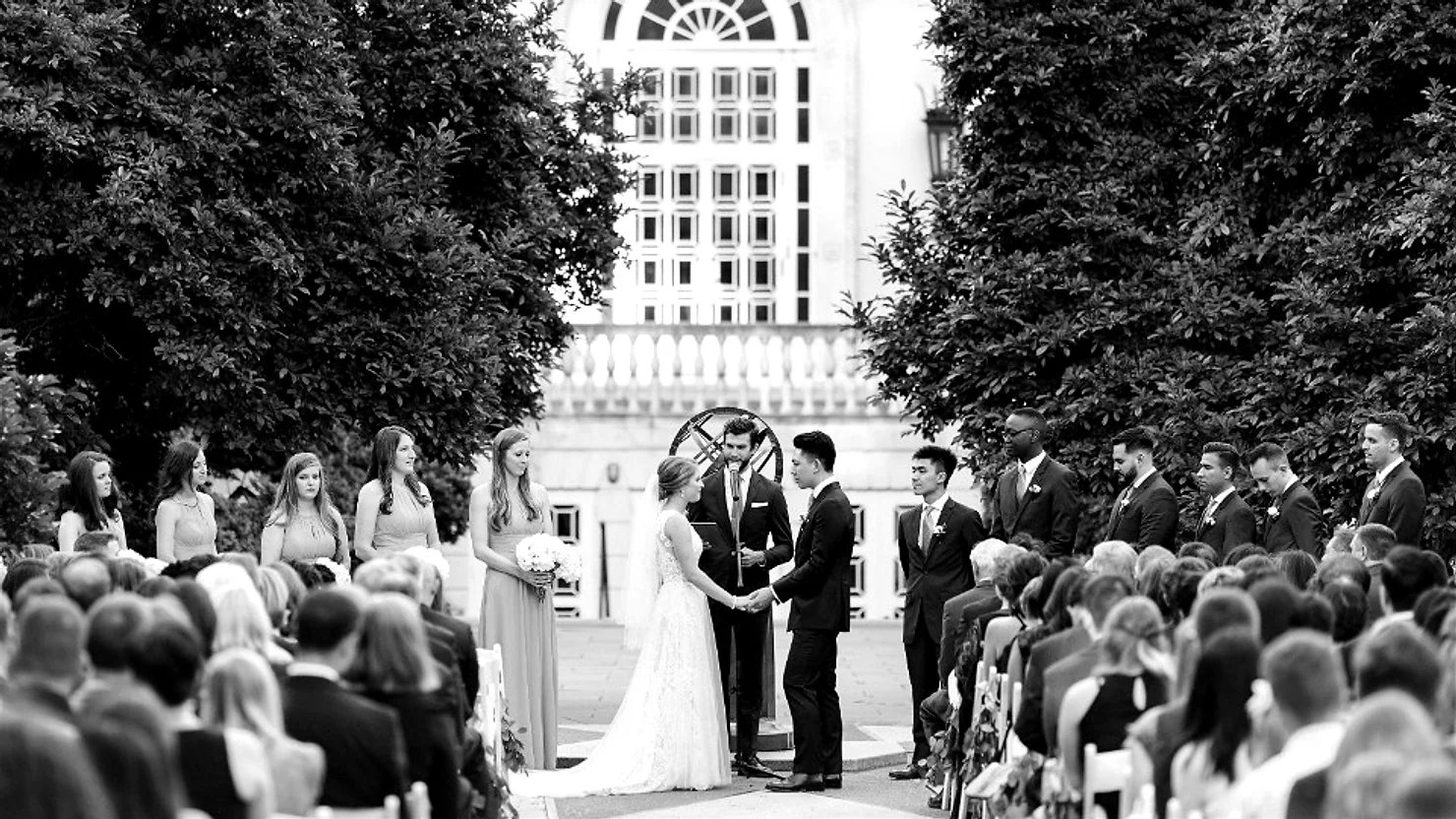 Brooklyn Botanical Garden Wedding Ceremony