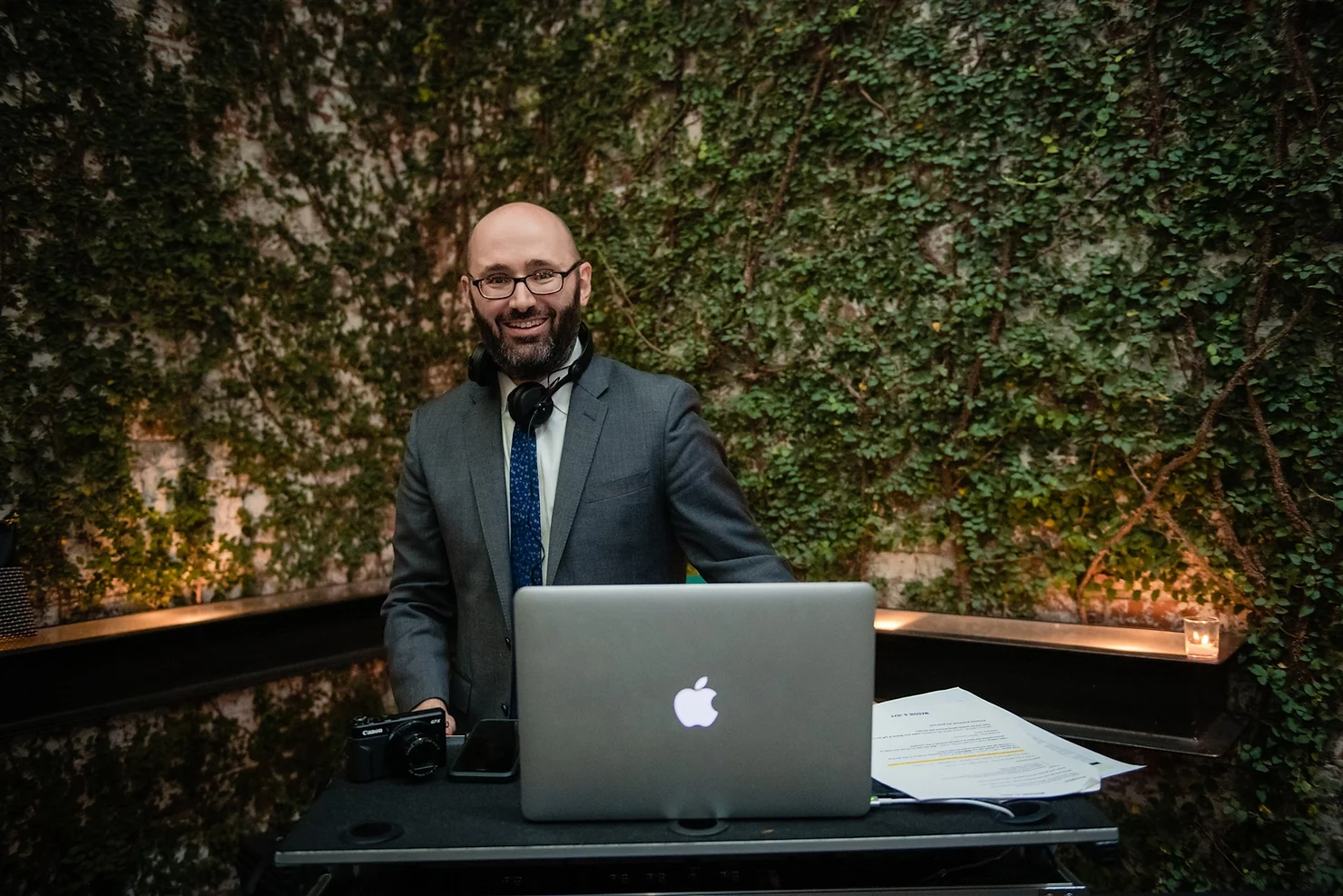 The Foundry nyc non traditional wedding DJ Ben Boylan