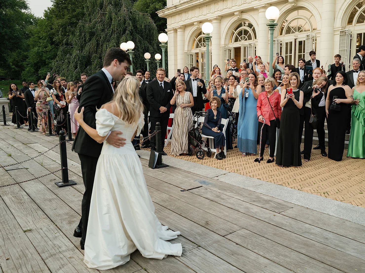 Prospect Park Boathouse Wedding DJ Ceremony