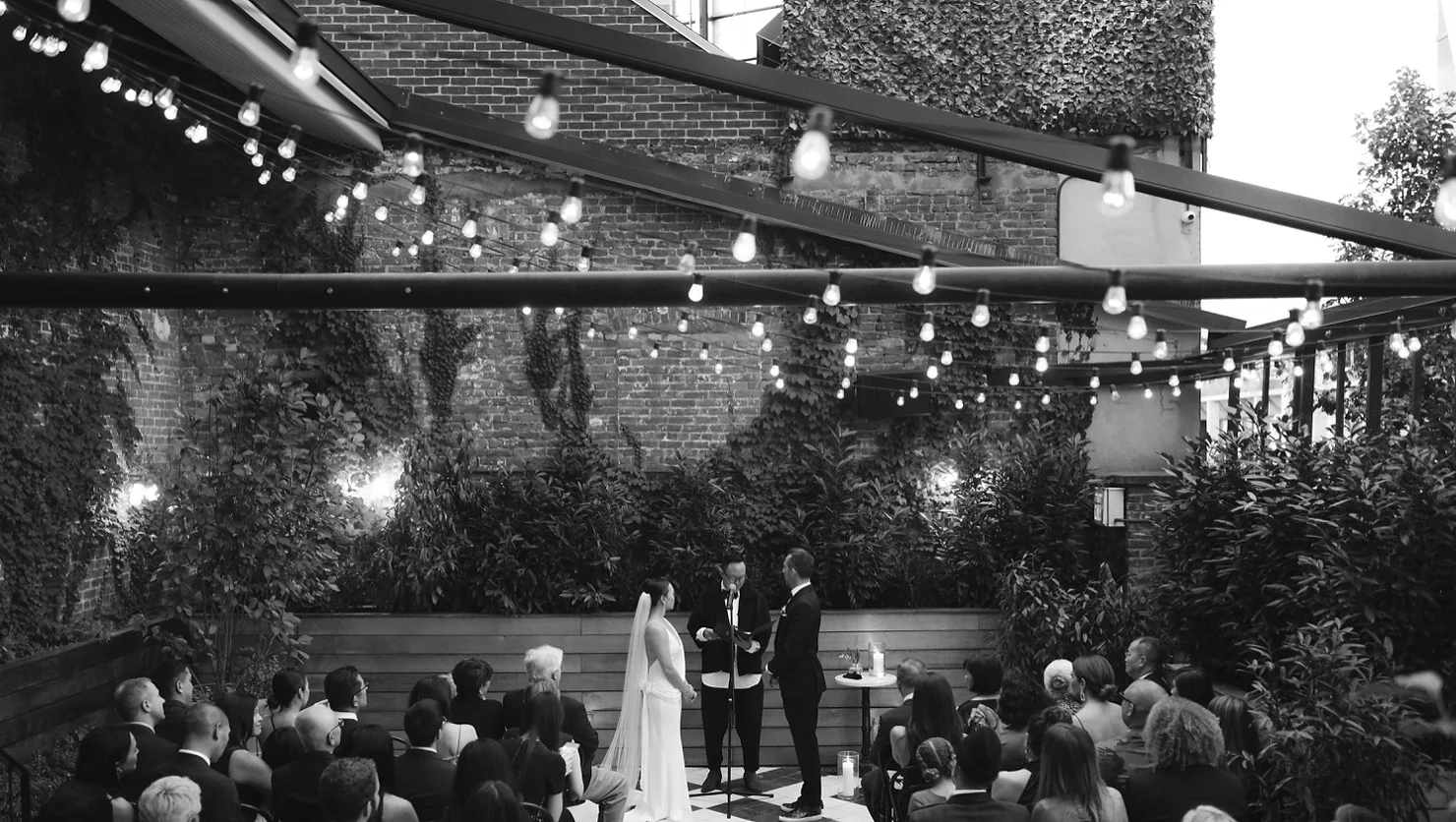 Wedding DJ for wedding at the Wythe Hotel