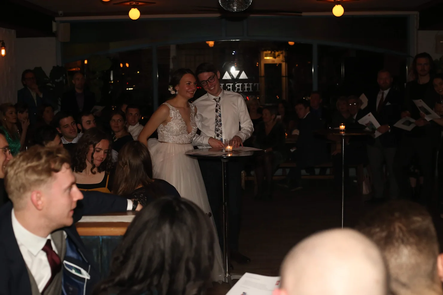 Wedding at Threes at Franklin and Kent, Brooklyn, NY