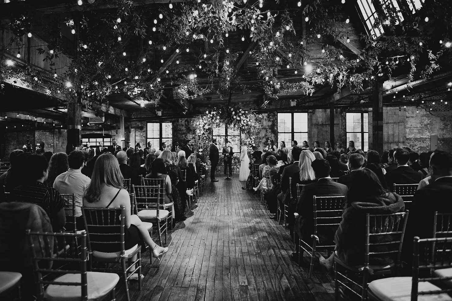 Greenpoint Loft wedding ceremony